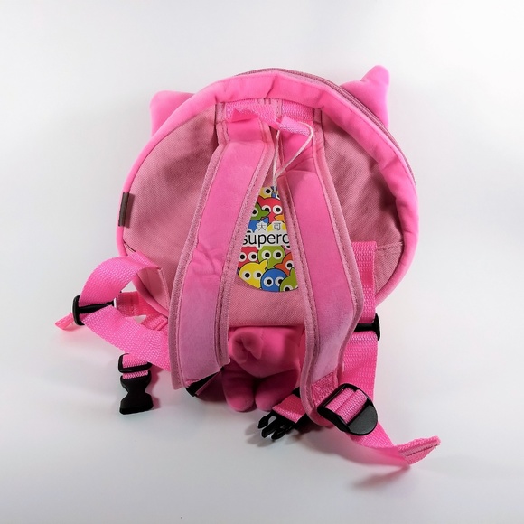 COPY - Back to School! Cute Small Pink Pig Backpa… - Picture 4 of 4